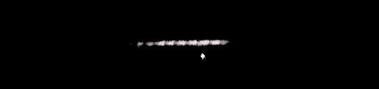 Processed fireball image