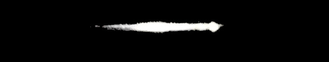 Processed fireball image