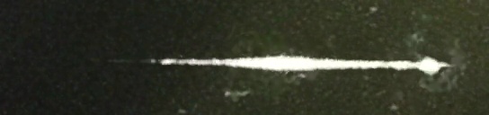 Unprocessed fireball image