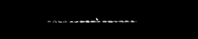 Processed fireball image