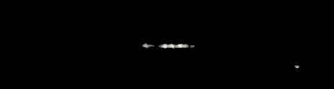 Processed fireball image