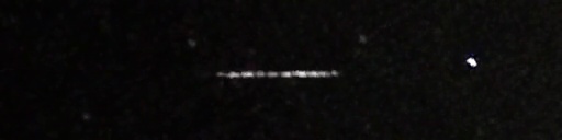 Unprocessed fireball image