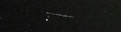 Unprocessed fireball image