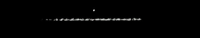 Processed fireball image