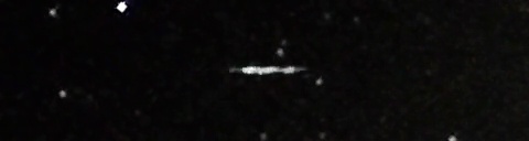 Unprocessed fireball image