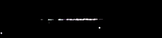 Processed fireball image