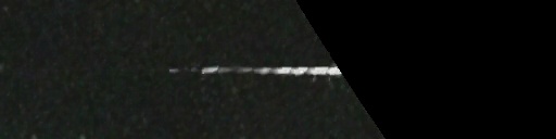 Unprocessed fireball image