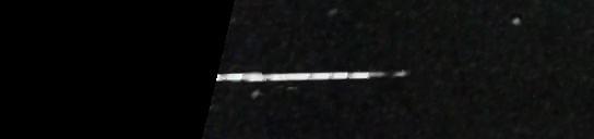 Unprocessed fireball image