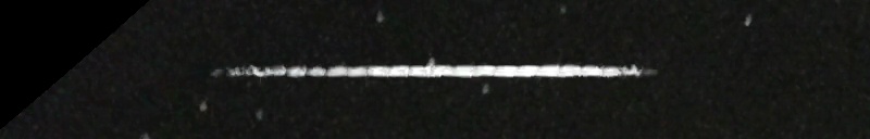 Unprocessed fireball image