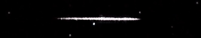 Unprocessed fireball image