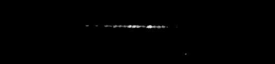 Processed fireball image