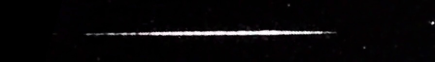 Unprocessed fireball image