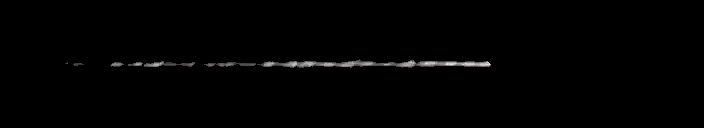 Processed fireball image