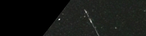 Unprocessed fireball image