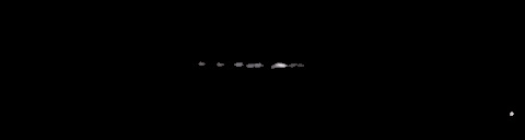 Processed fireball image