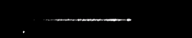 Processed fireball image