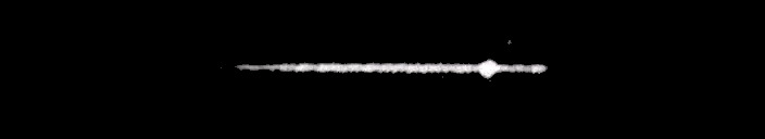 Processed fireball image