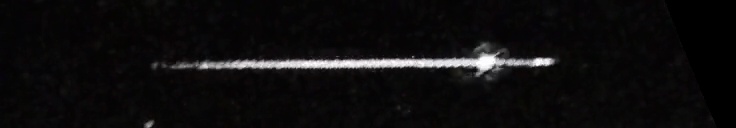 Unprocessed fireball image