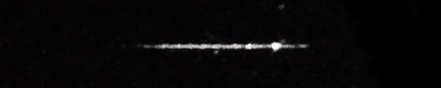 Unprocessed fireball image