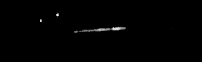 Processed fireball image