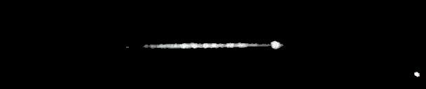 Processed fireball image