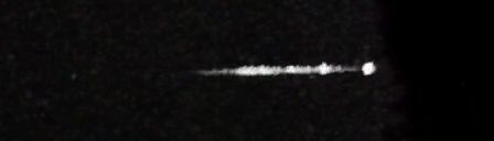 Unprocessed fireball image