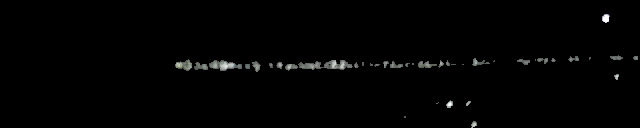 Processed fireball image