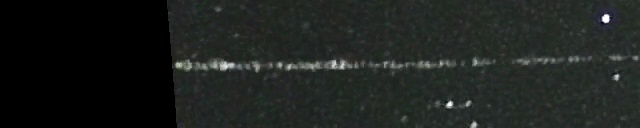 Unprocessed fireball image