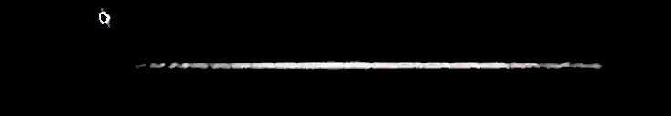 Processed fireball image