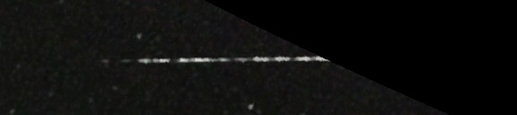 Unprocessed fireball image