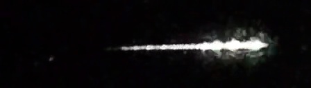 Unprocessed fireball image