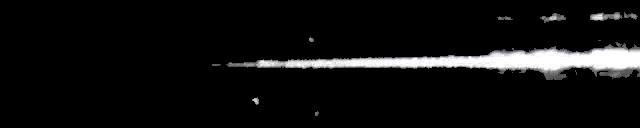 Processed fireball image