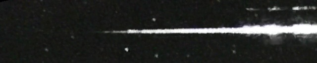 Unprocessed fireball image