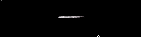 Processed fireball image