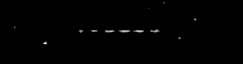 Processed fireball image