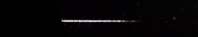 Unprocessed fireball image