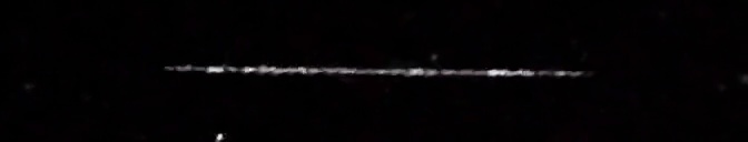 Unprocessed fireball image