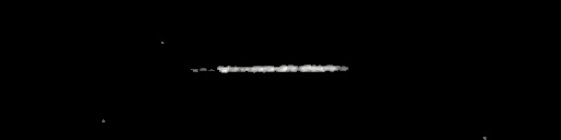 Processed fireball image