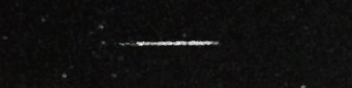 Unprocessed fireball image