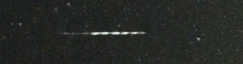 Unprocessed fireball image