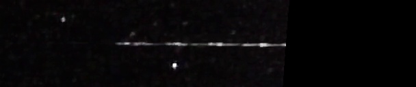 Unprocessed fireball image