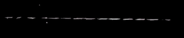 Processed fireball image