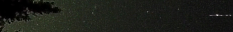 Unprocessed fireball image