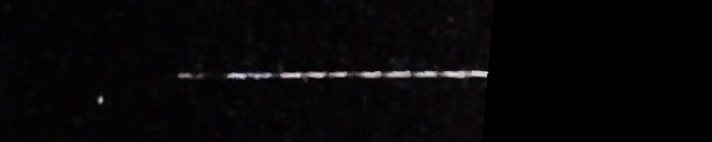 Unprocessed fireball image