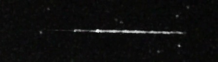 Unprocessed fireball image