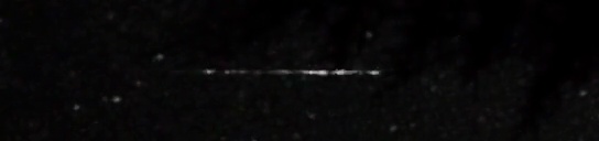 Unprocessed fireball image