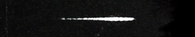 Unprocessed fireball image