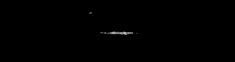 Processed fireball image