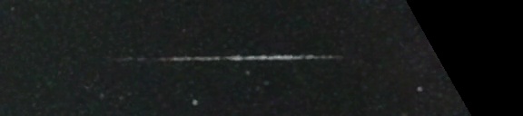 Unprocessed fireball image