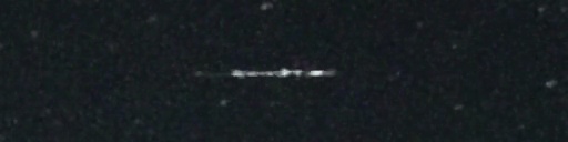 Unprocessed fireball image